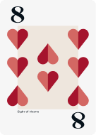 Eight of hearts