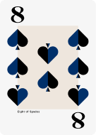 Eight of spades